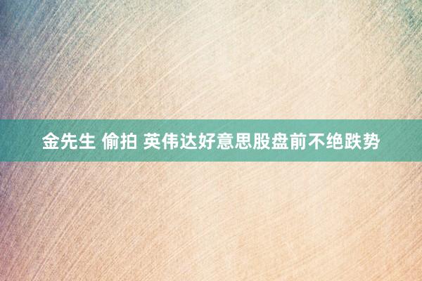 金先生 偷拍 英伟达好意思股盘前不绝跌势